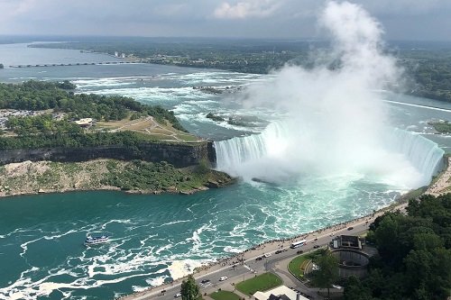 Canadian side of Niagara Falls
