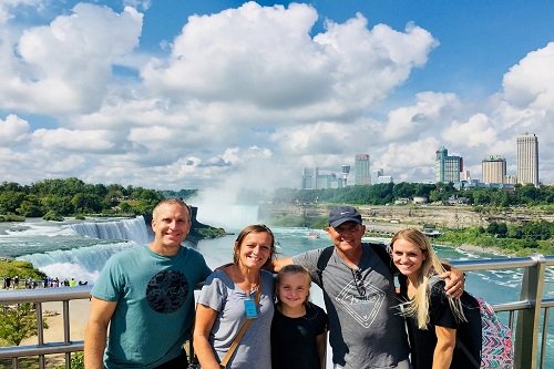 Beautiful day in Niagara Falls